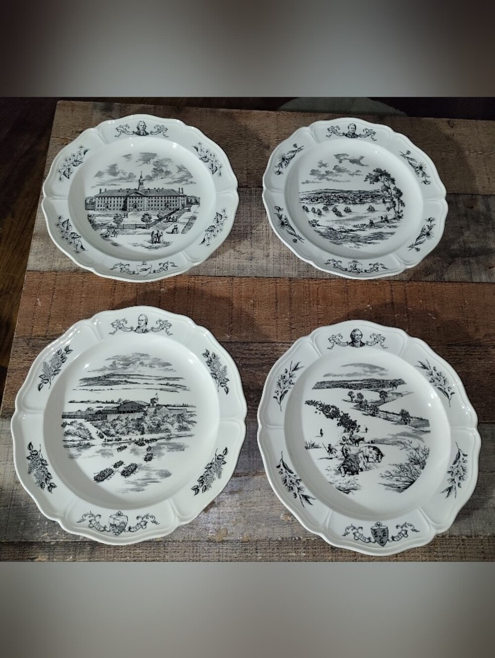 Wedgewood 200th Anniversary Commemorative Plates 13 State Plates Total